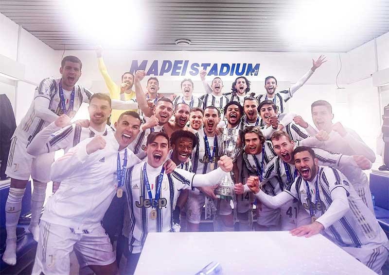 Siêu sao Cristiano Ronaldo trong màu áo Juventus