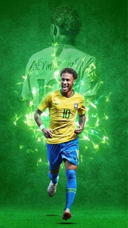 Hình ảnh Neymar được chỉnh sửa hiệu ứng 4K sắc nét