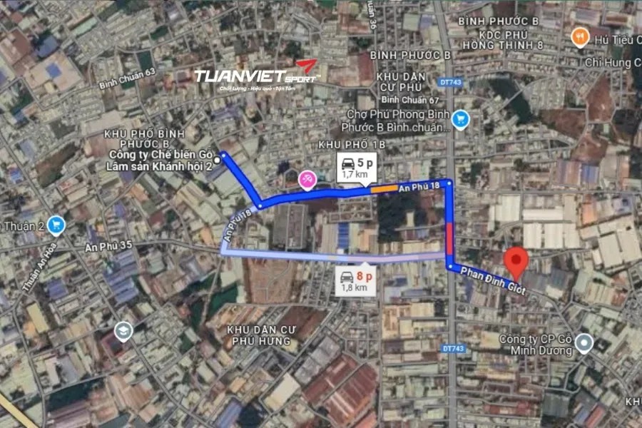 Sân Cầu Lông Châu Nguyễn - Sân cầu lông Thành phố Thuận An