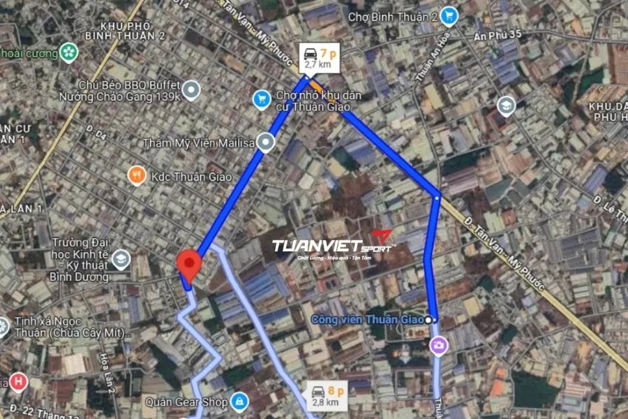 Sân cầu lông Yo TSB - Sân cầu lông Thành phố Thuận An