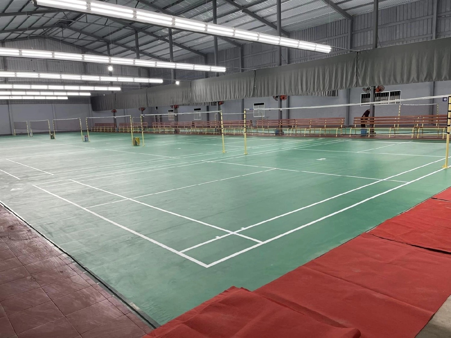 Sân cầu lông Bảo Hà rộng rãi tại Gò Vấp