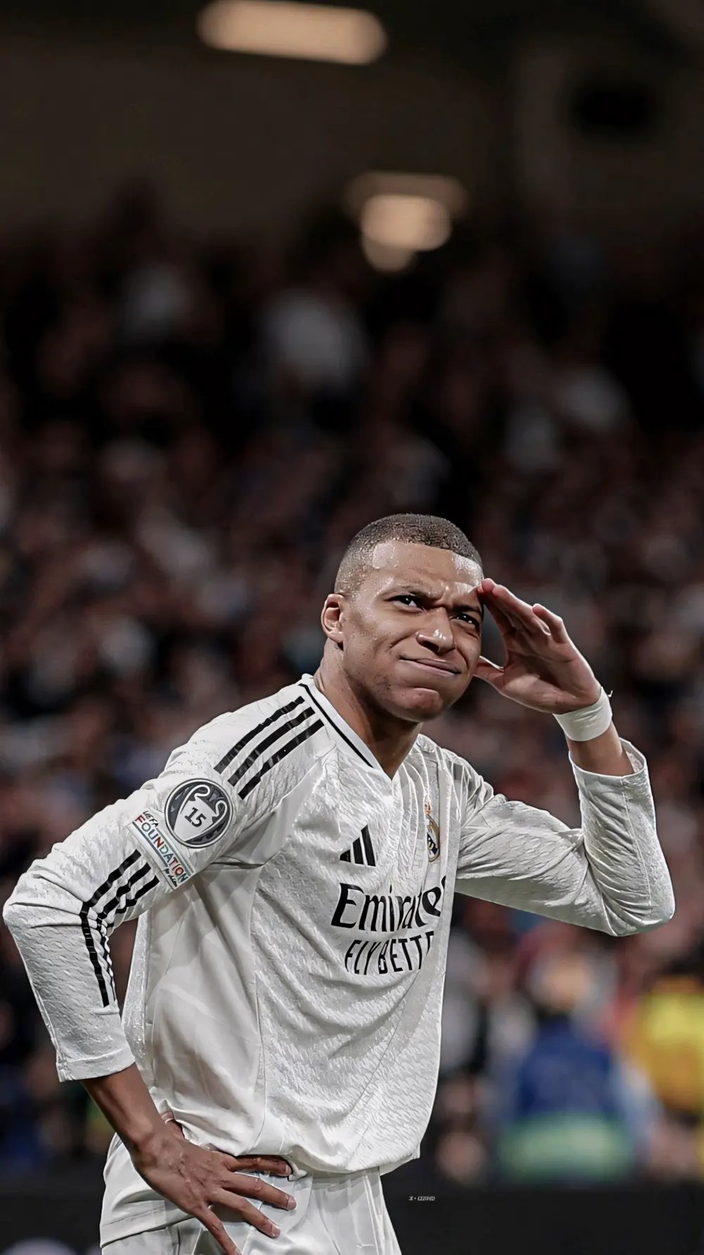 Hình nền Mbappé 4K màu sắc sống động