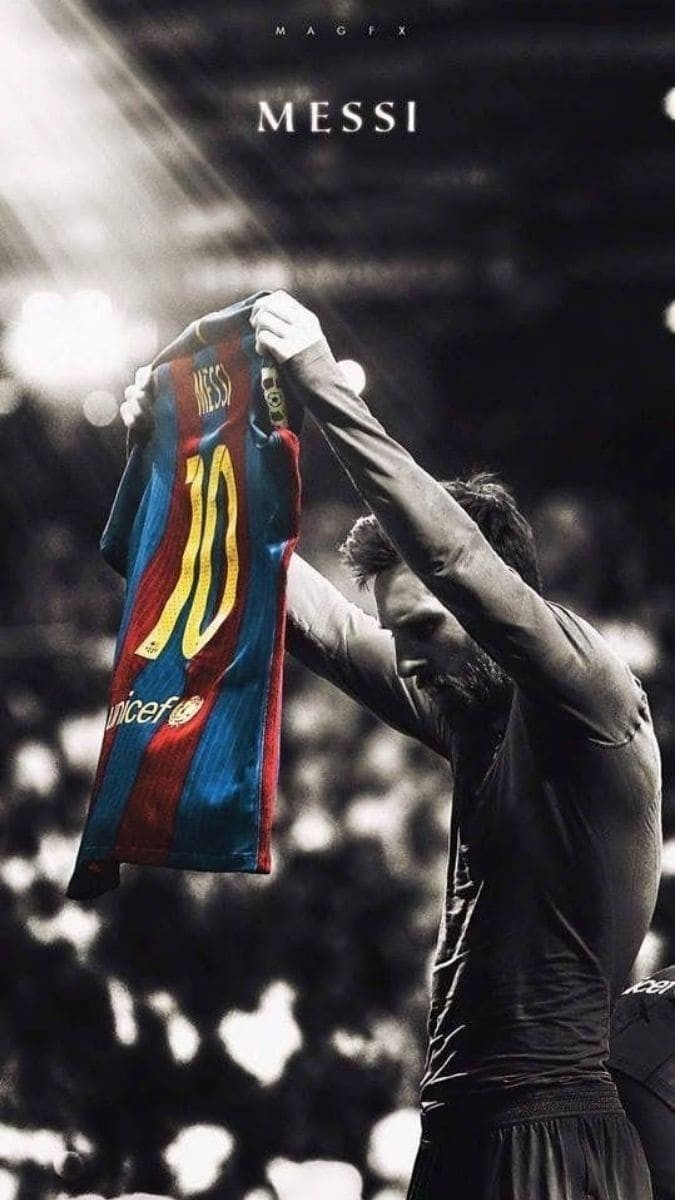 Hình nền Messi ăn mừng cùng đồng đội