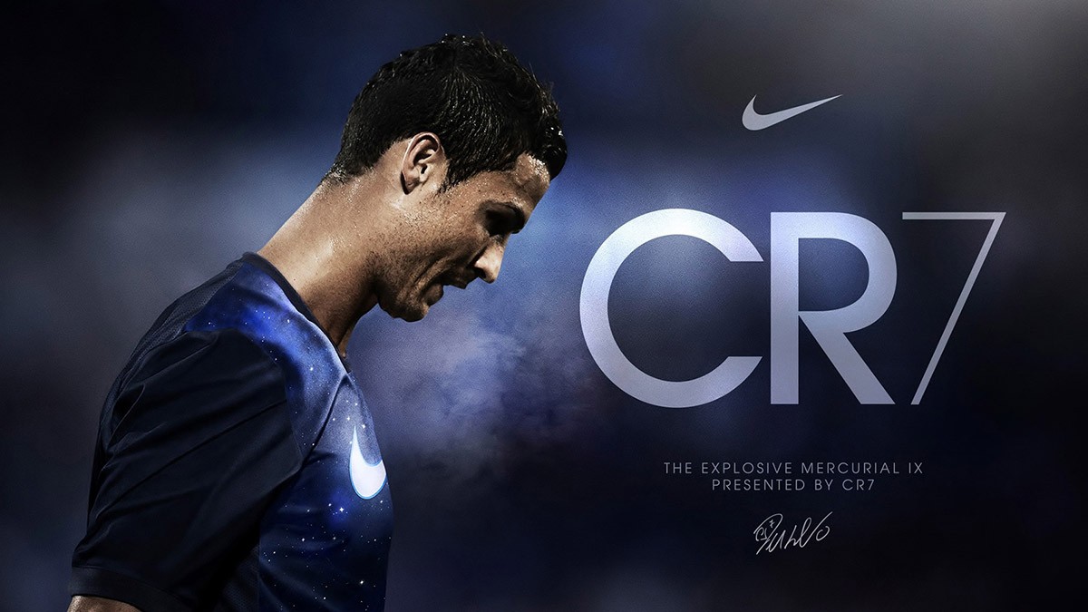 Hình ảnh đồ họa Ronaldo cực ngầu cho máy tính