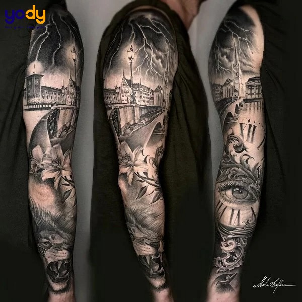 Hình xăm Châu Âu độc đáo mang đậm nét văn hóa