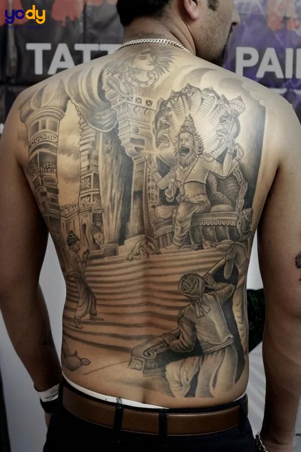 Xăm hình Châu Âu mãi đỉnh đẳng cấp