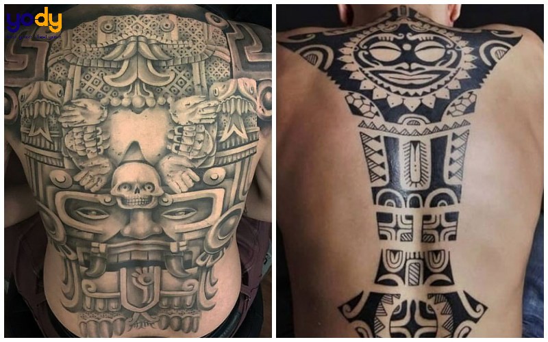 Xăm hình Châu Âu đầu lâu cá tính