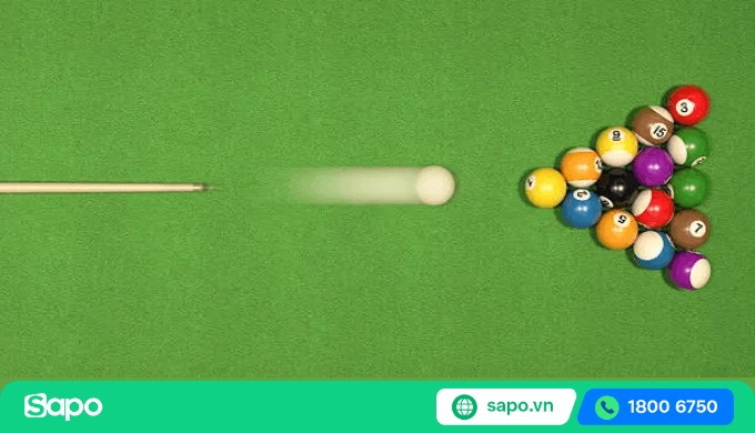 Cú đánh khai cuộc đúng luật chơi bida