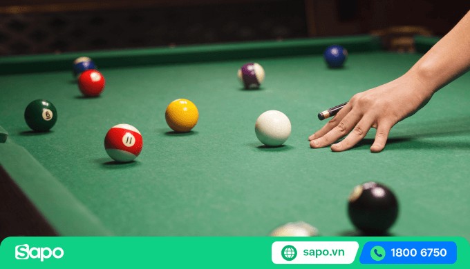 Cú đánh gọi trong cách chơi bida lỗ sọc trơn