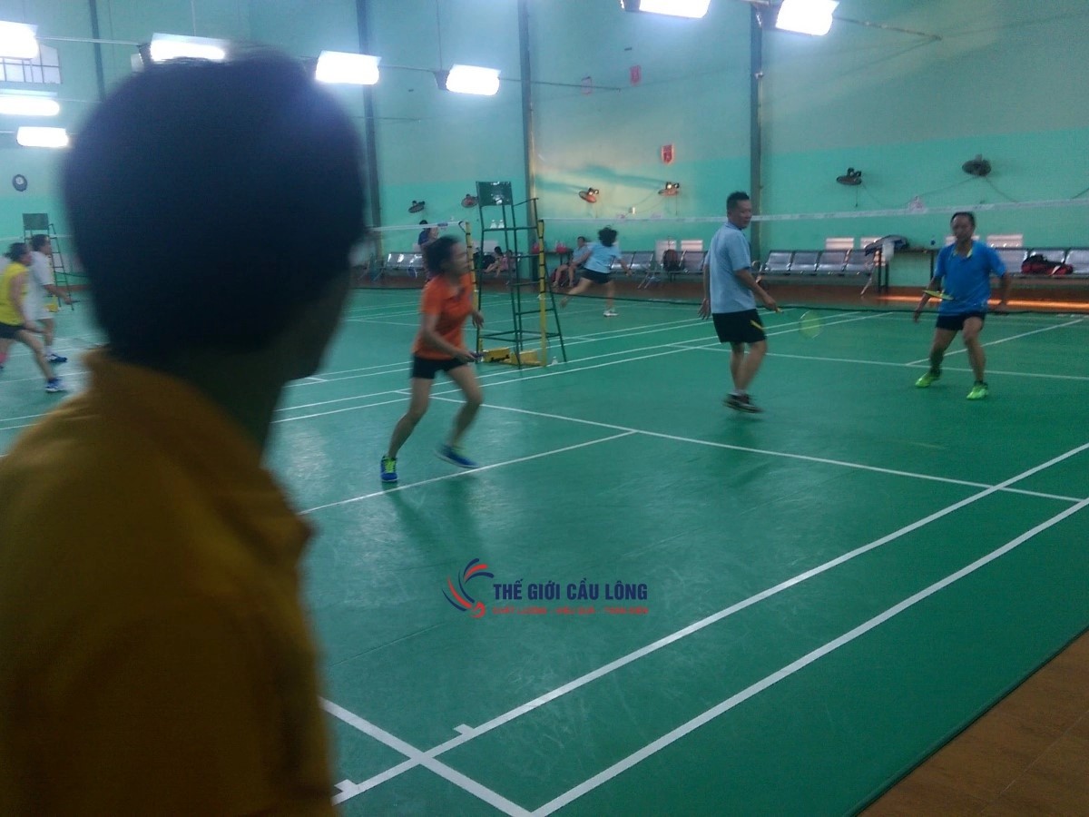 Không gian thi đấu tại Trần Khắc Chung