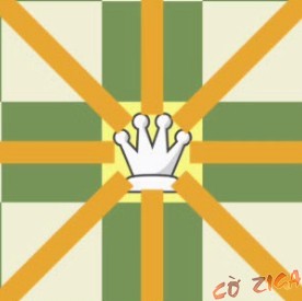 Quân tượng có thể di chuyển ngang dọc chéo khắp bản đồ