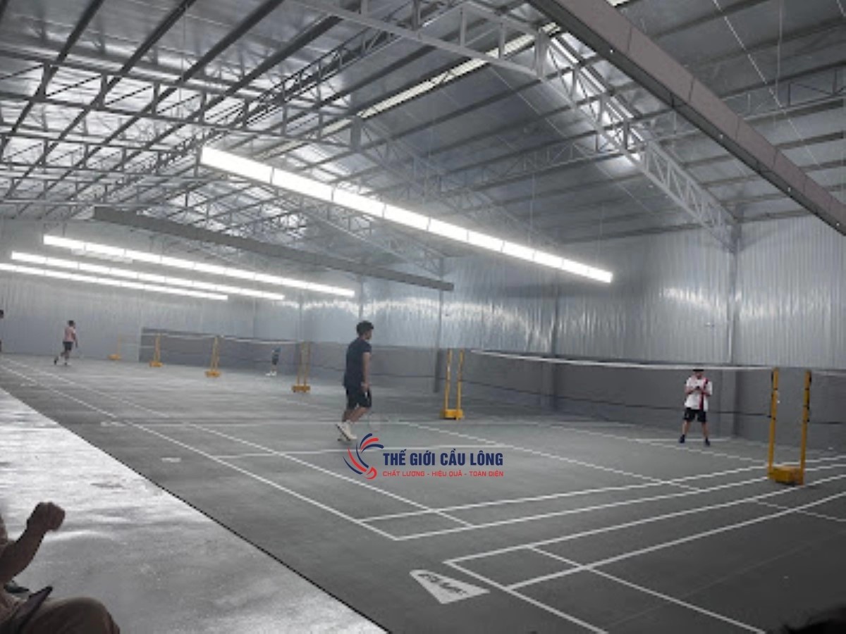 Toàn cảnh sân cầu lông 196 tại Bà Rịa