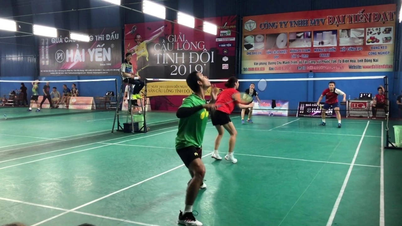 Sân cầu lông Tỉnh Đội với không gian rộng rãi tại Biên Hòa