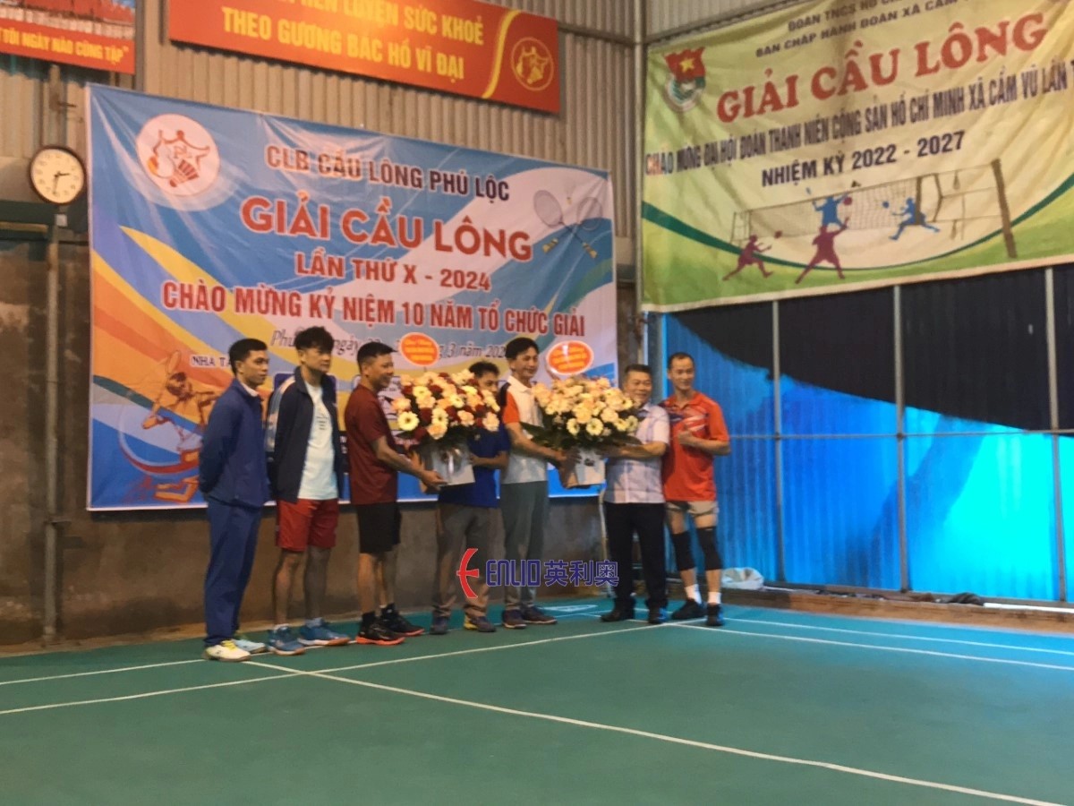 Không gian tập luyện thoáng đãng tại Cẩm Giàng