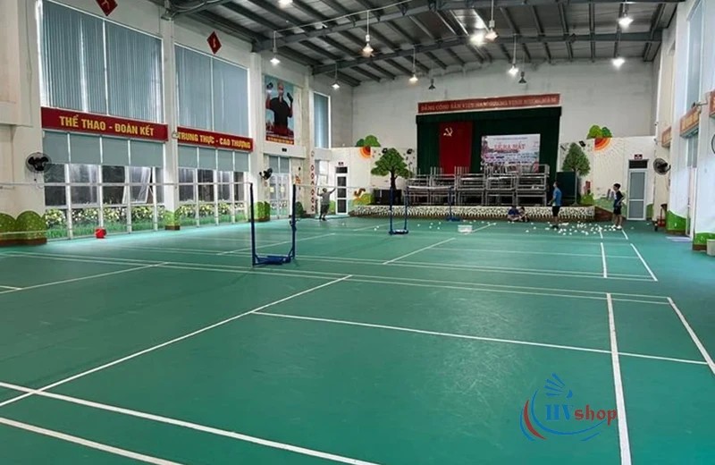 Nhà thể chất THCS Lê Quý Đôn - sân cầu lông Hà Đông Hà Nội
