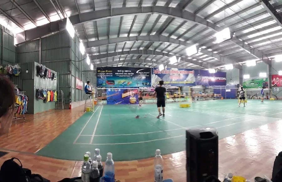 Toàn cảnh các sân đấu được bố trí khoa học tại Hưng Phú