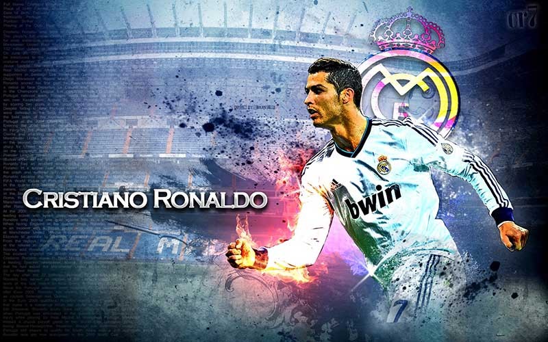Ảnh Ronaldo ăn mừng mới nhất
