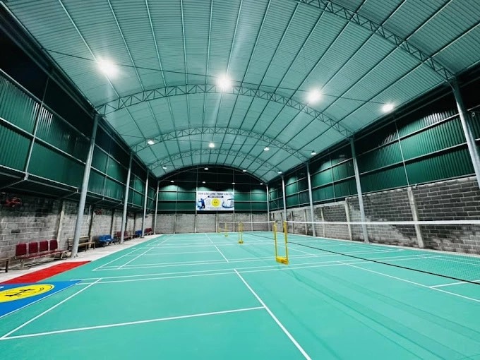 Sân cầu lông Thịnh Cầu Bè với cơ sở vật chất tốt