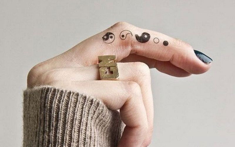 Hình xăm âm dương - biểu tượng cho sự dung hòa vạn vật trong cuộc sống