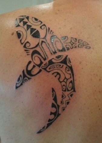 Hình xăm cá voi sát thủ 15