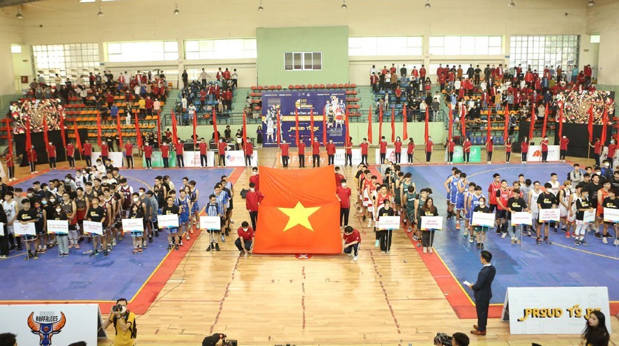 Lễ khai mạc Giải bóng rổ 3x3 vô địch sinh viên Hà Nội lần thứ I năm 2022