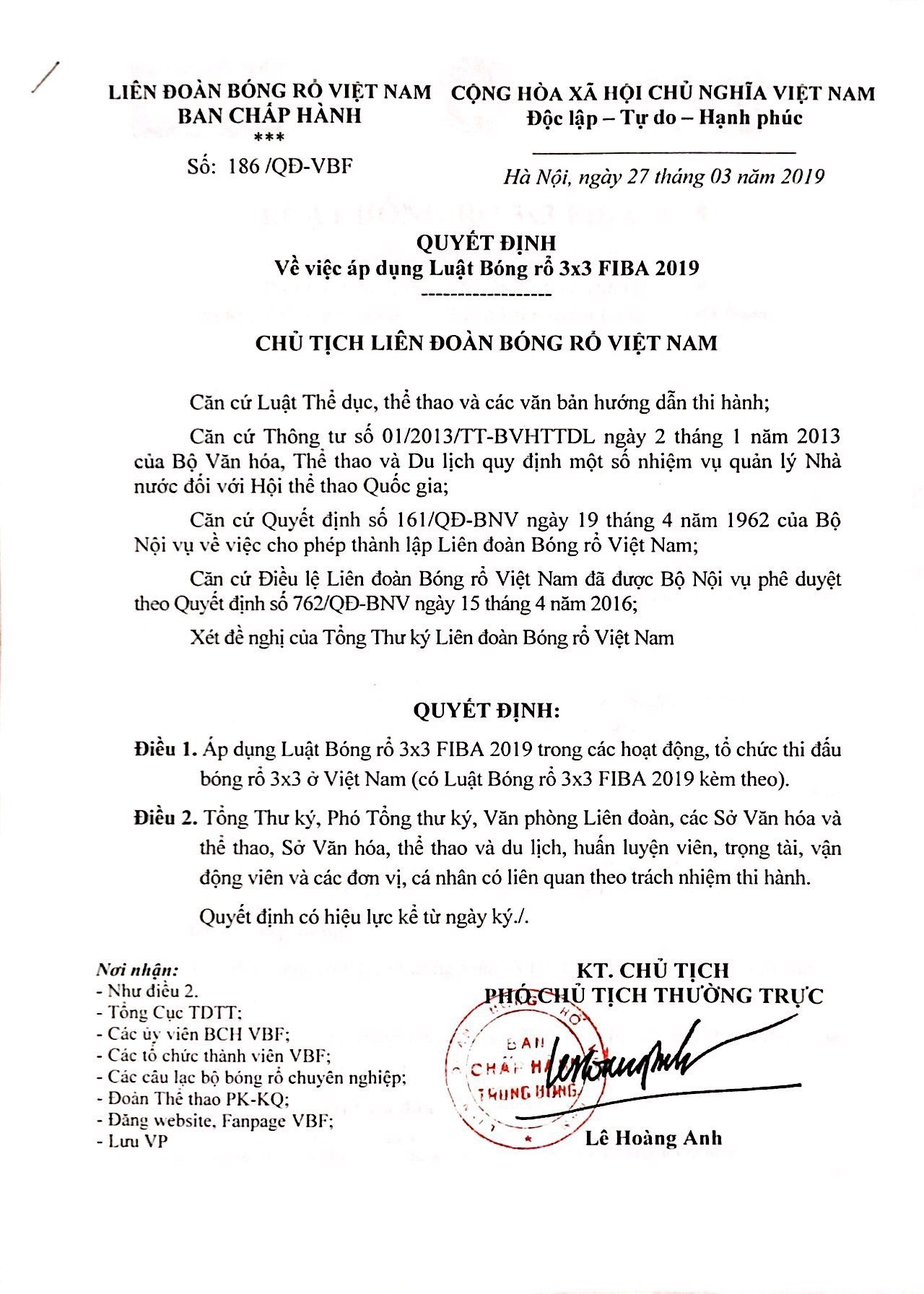 Mô hình sân thi đấu bóng rổ 3x3 tiêu chuẩn với 1 cột rổ