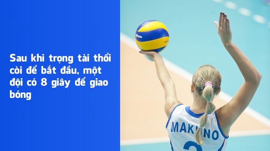 Trọng tài bắt lỗi chậm trễ giao bóng