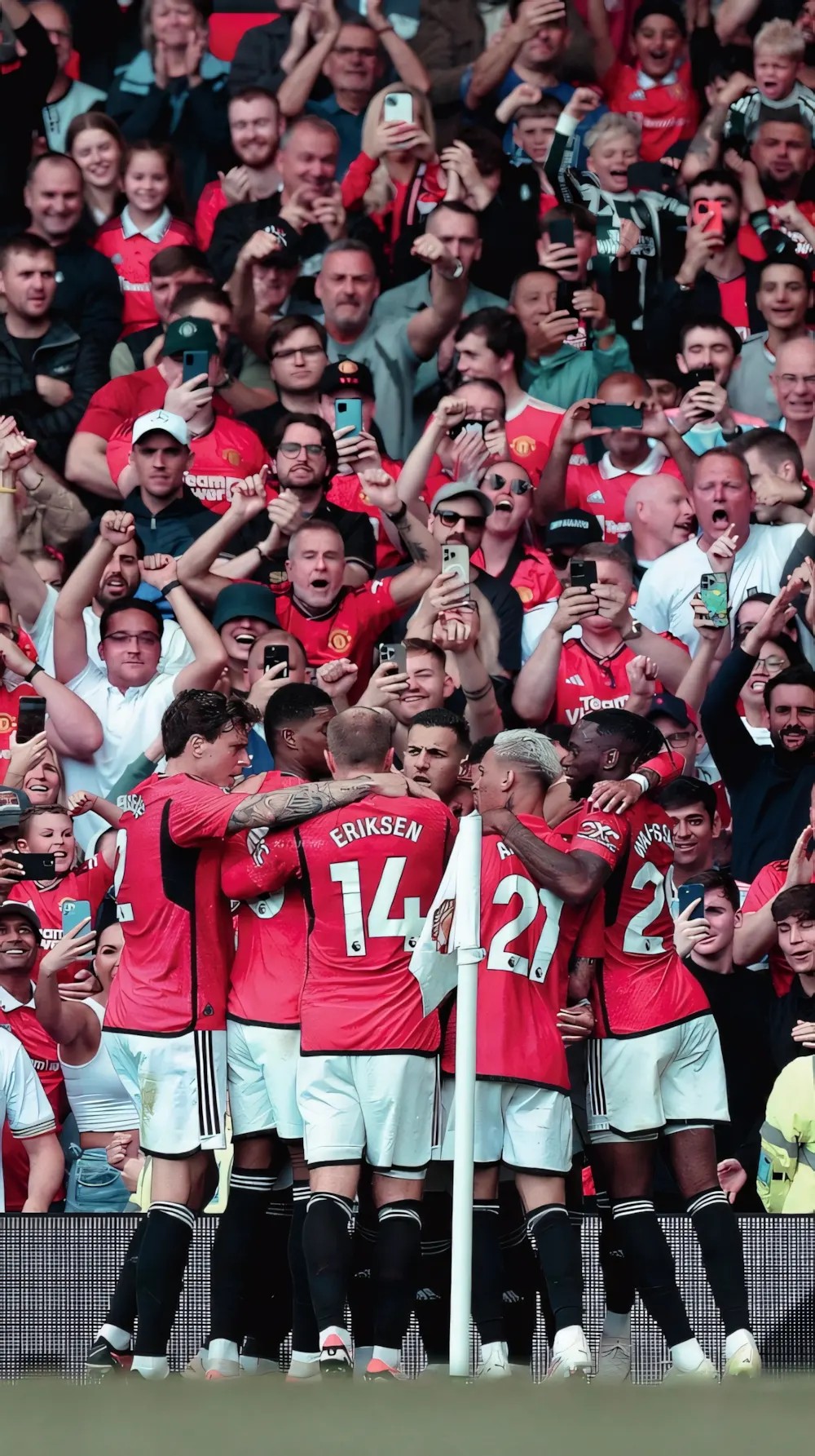 Thiết kế hình nền Man Utd trừu tượng và độc đáo