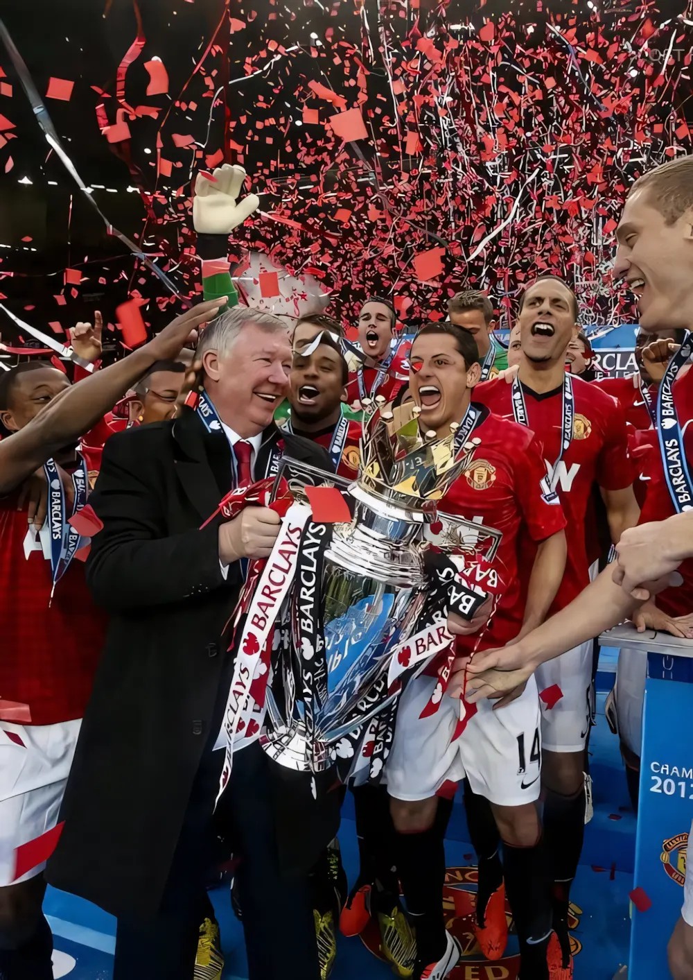 Ảnh nền cầu thủ Man Utd phong cách poster điện ảnh