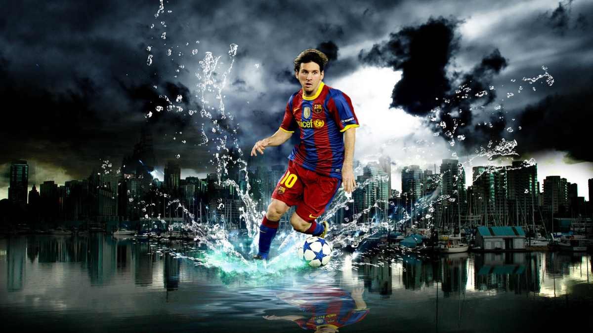 Hình nền Messi 3D cho máy tính số 67