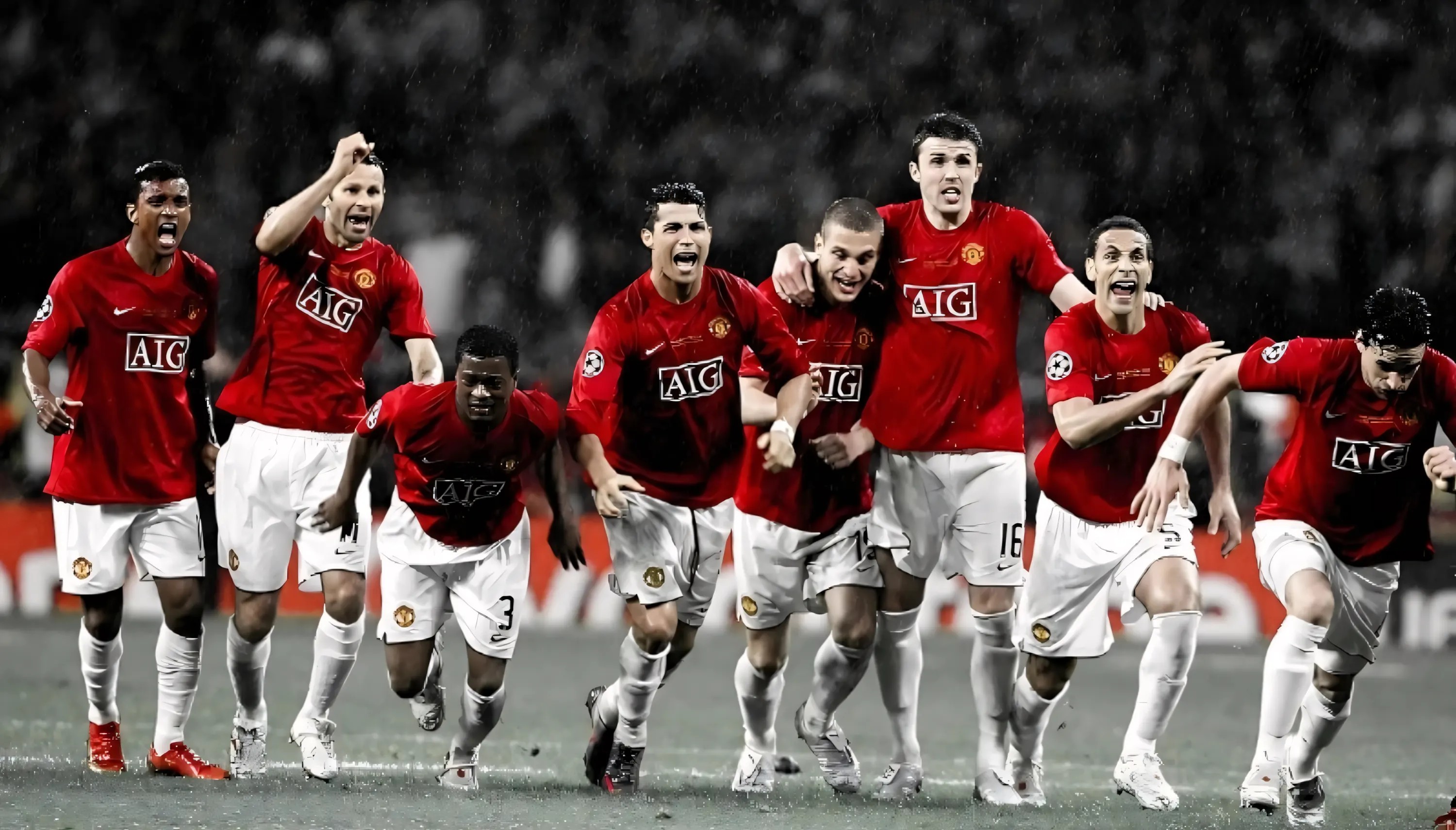 Hình nền PC MU đen trắng cực chất