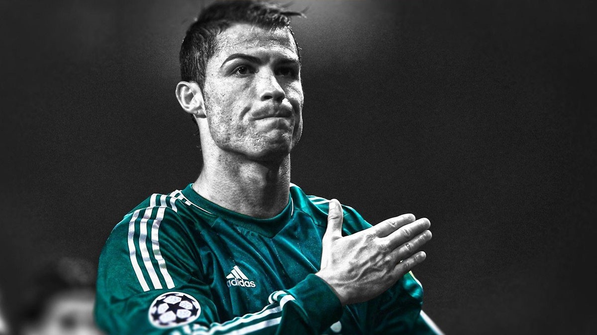 Hình nền Ronaldo phong cách đồ họa độc đáo