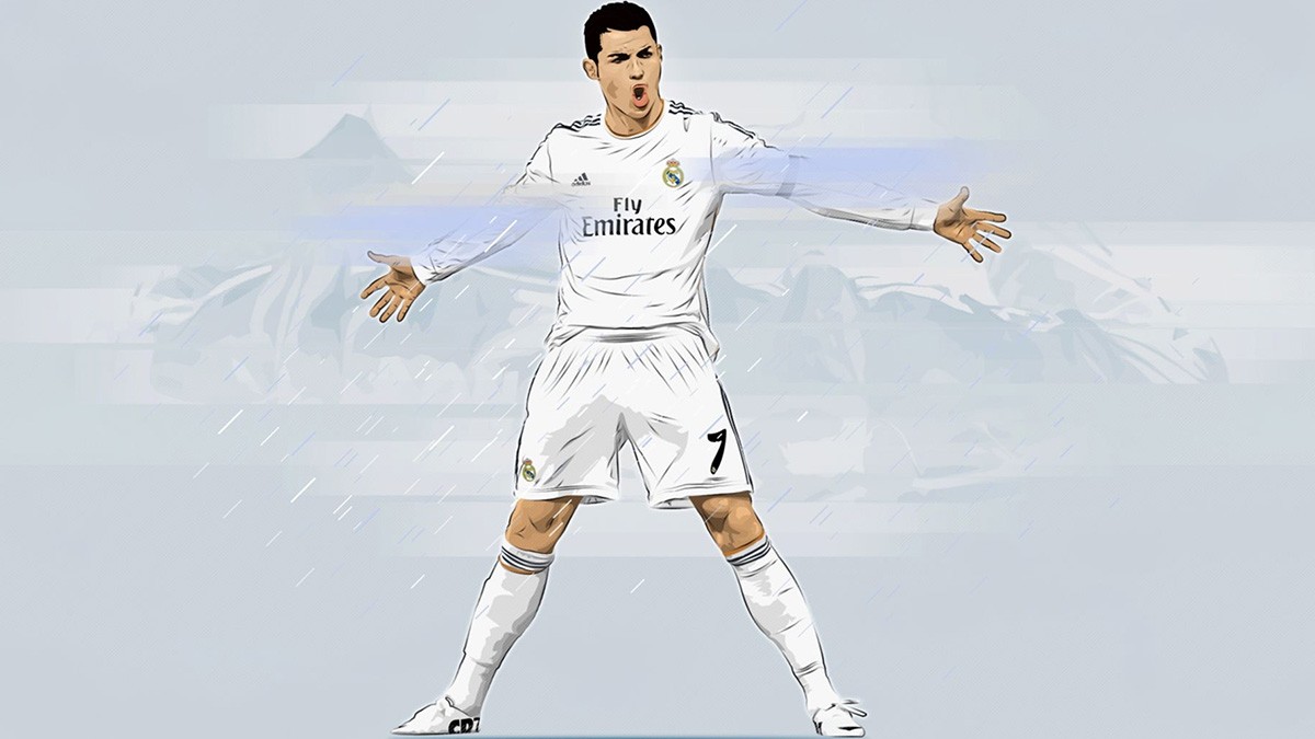 Hình nền Ronaldo Real Madrid đẹp nhất với cúp vô địch