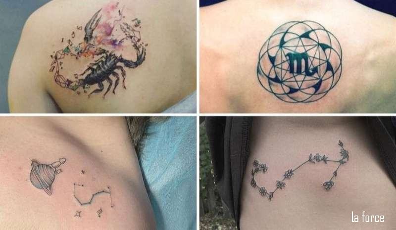 Hình xăm ký hiệu cung bọ cạp nhỏ đẹp cho nam