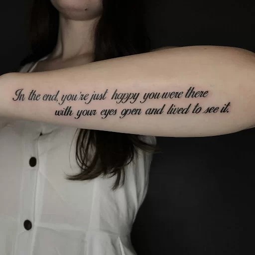 hình xăm chữ ý nghĩa