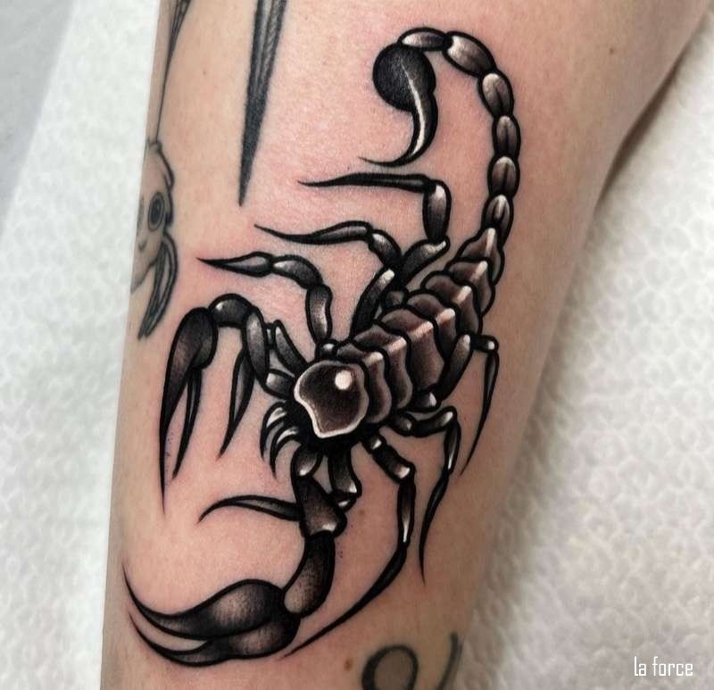 Hình xăm bọ cạp đẹp phong cách mới