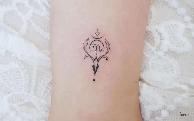 Hình xăm cung bọ cạp đơn giản độc đáo nét mảnh