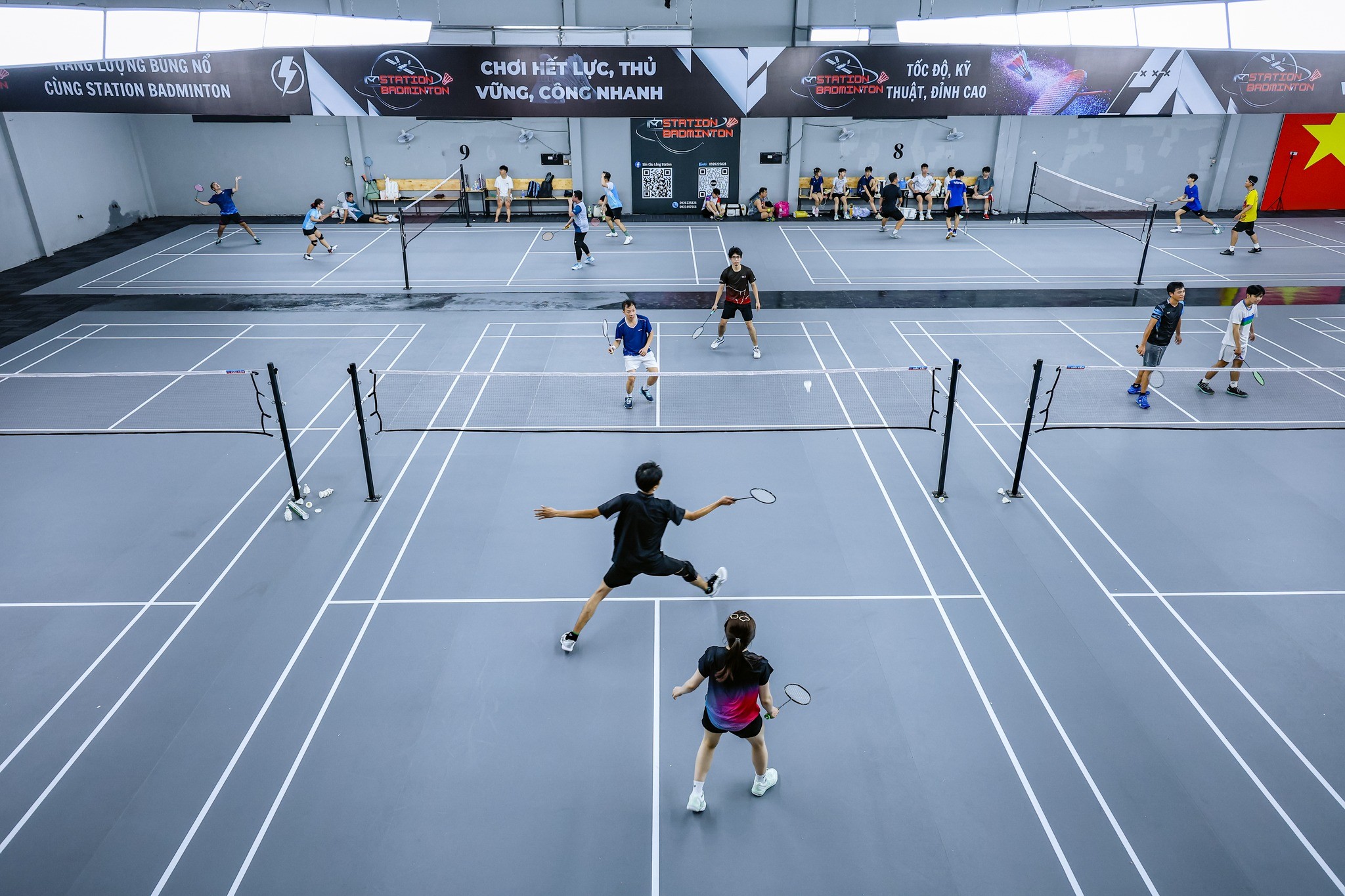 Trải nghiệm đặt sân tiện lợi qua ứng dụng