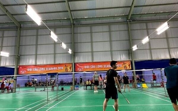 Hệ thống chiếu sáng đạt chuẩn giúp thi đấu hiệu quả