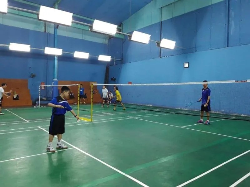 Nhà tập luyện Hòa Xuân với cơ sở vật chất mới