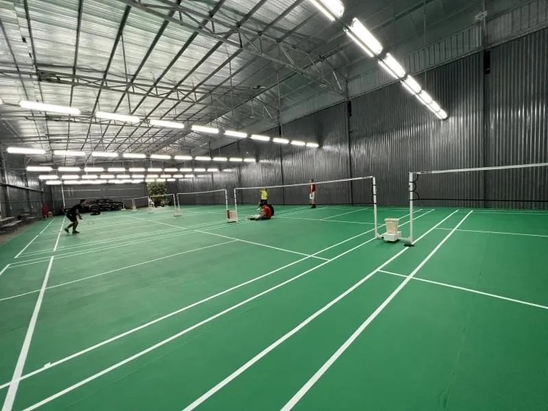 Sân cầu lông Phước Lý phục vụ cộng đồng dân cư