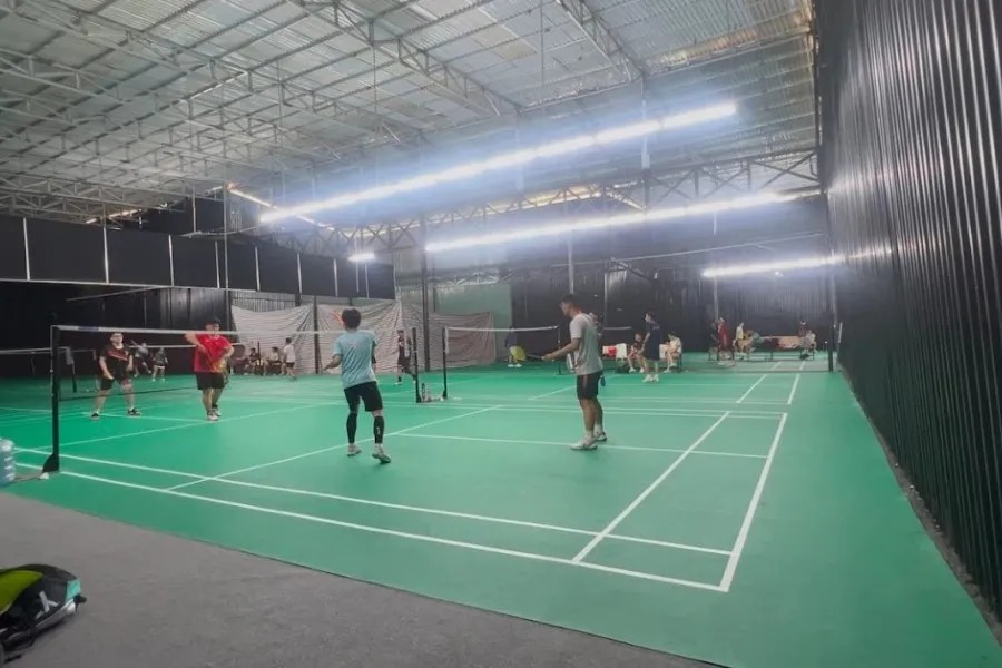 Góc sân Pixihub nhìn từ trên cao