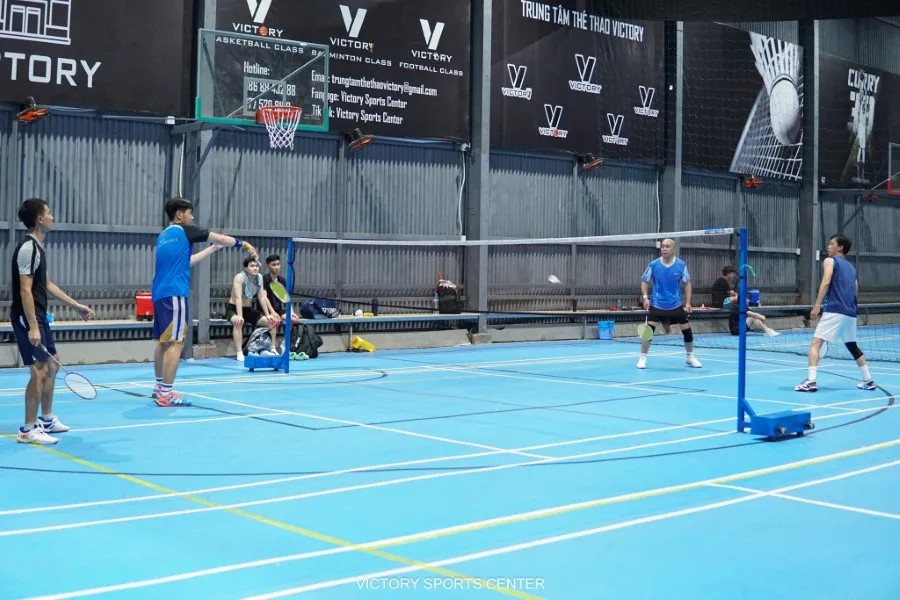 Góc nhìn rộng của sân Victory Quận 7