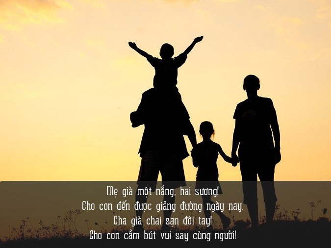 Thơ về cha mẹ 4