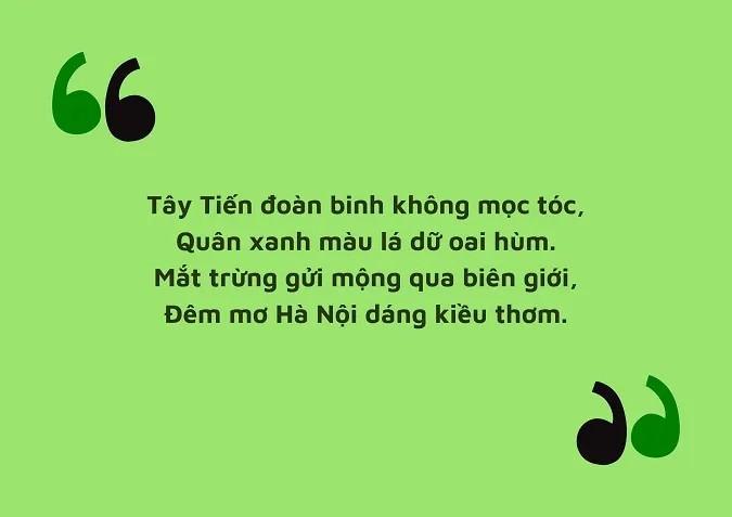 Đoàn binh Tây Tiến hành quân giữa đại ngàn