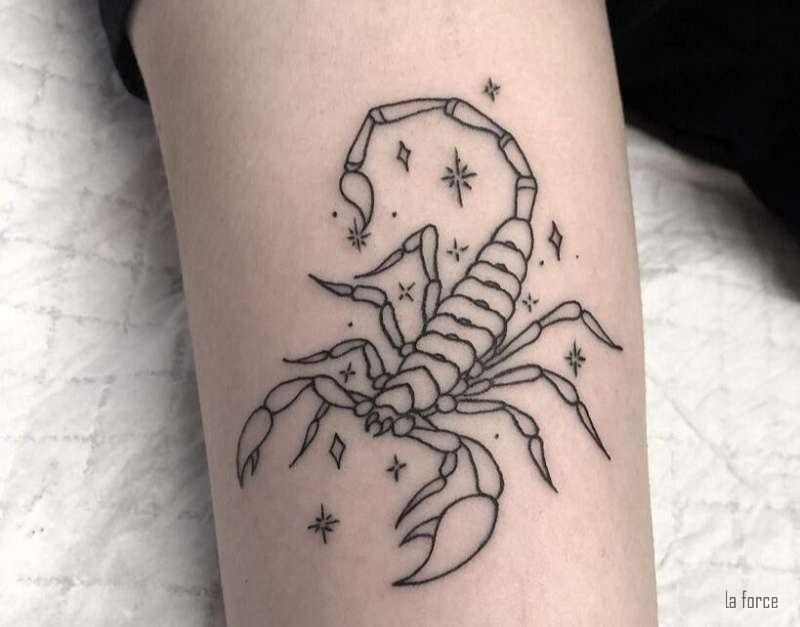 Ý nghĩa hình xăm bọ cạp trên tay thể hiện sức mạnh
