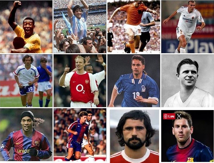 Huyền thoại bóng đá thế giới với chiếc áo số 10