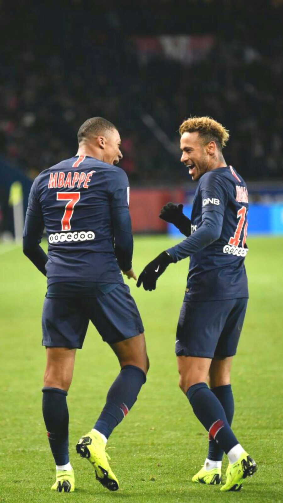 Kylian Mbappé trong một trận đấu