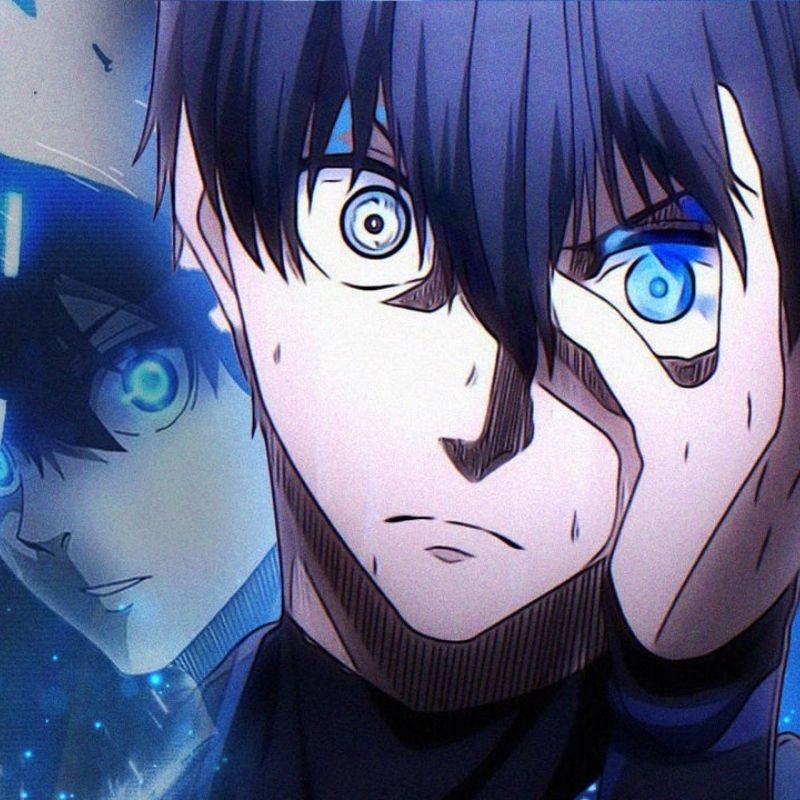 Ảnh Blue Lock anime nam đá bóng ngầu