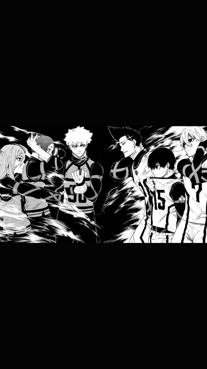 hình Ảnh Blue Lock trắng đen